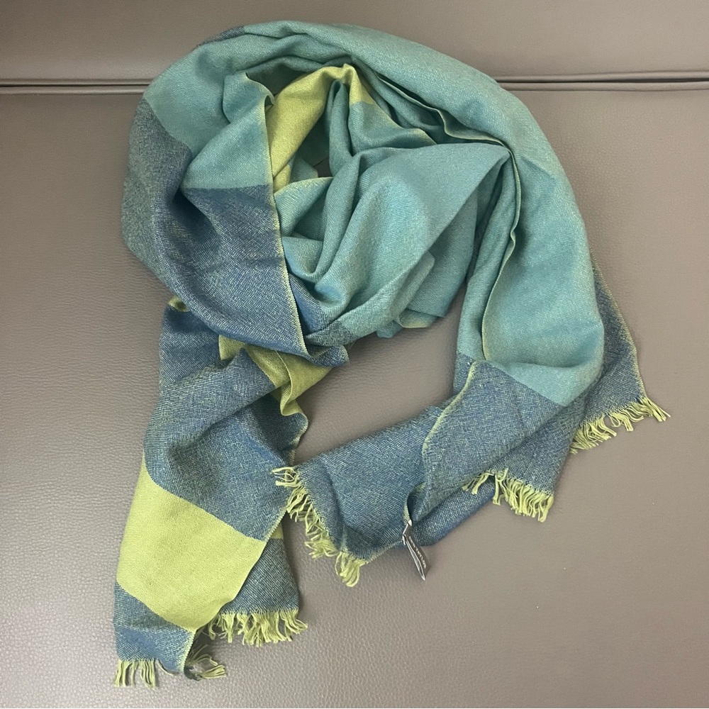 Ann Taylor Blue Green Scarf